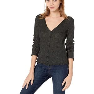 BB Dakota Honey I Shrunk The Cardigan in Black